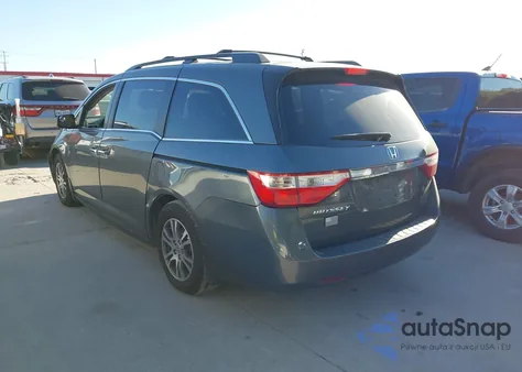 2013 Honda Odyssey Ex z USA, uszkodzony, nr VIN 5FNRL5H45DB014602
